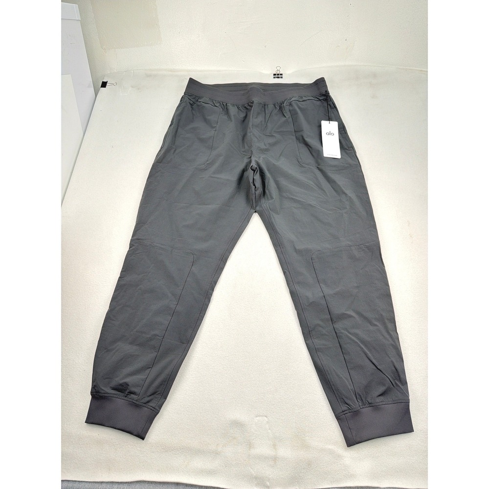 Alo Yoga Mens Co-Op Pant Regular Anthracite Grey Joggers M5144R 2XL NEW